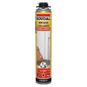 Schiuma montaggio e isolamento a pistola 750ml