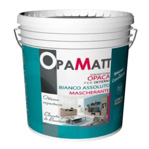 Idropittura lavabile opaca Opamatt 14lt