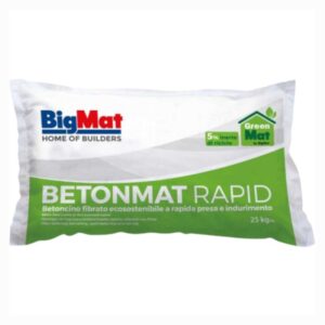 Betoncino fibrato ecosostenibile Betonmat Rapid 25kg