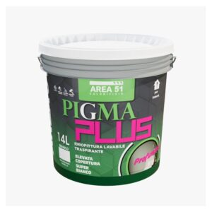 Idropittura lavabile traspirante per interni Pigma Plus