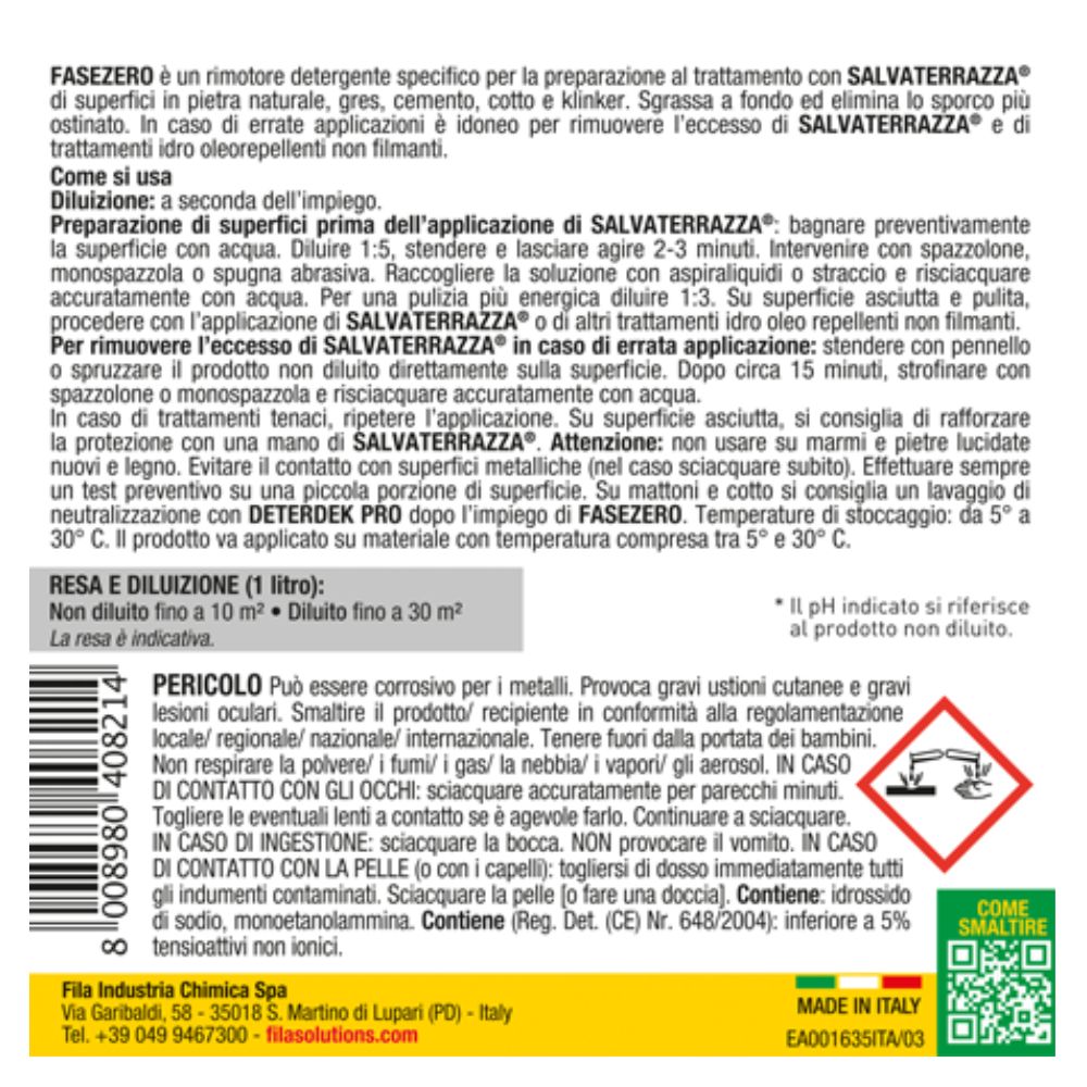 FASEZERO Rimotore Preparatore concentrato - immagine 2