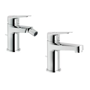 Coppia miscletaori seire Blues Nobili lavabo e bidet