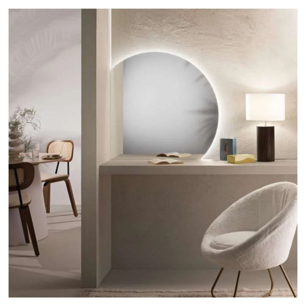 Specchio Sunset led taglio 90° diam. 100 - immagine 2
